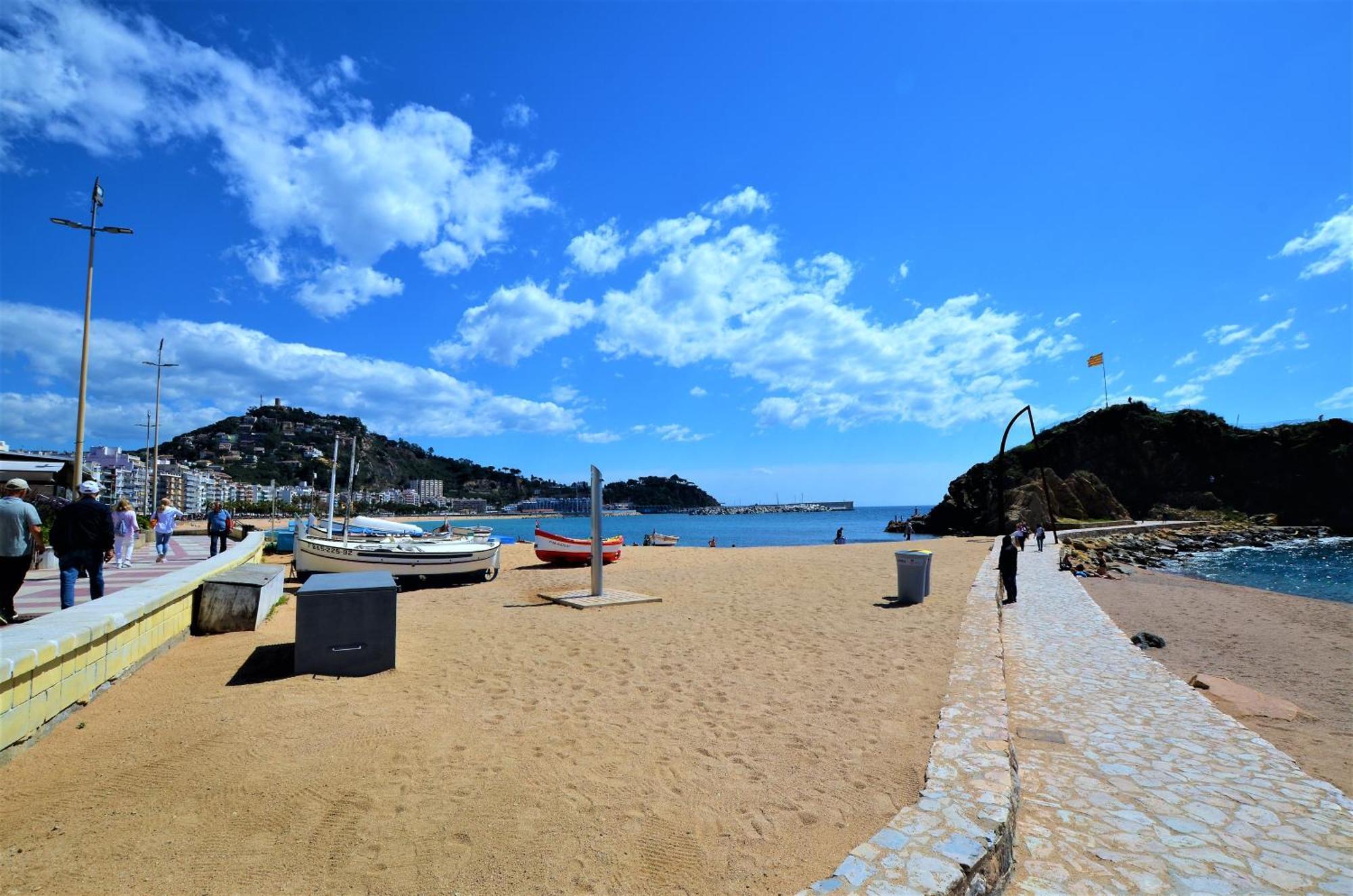 Apartamento Frente A La Playa Blanes Costa Brava Kültér fotó