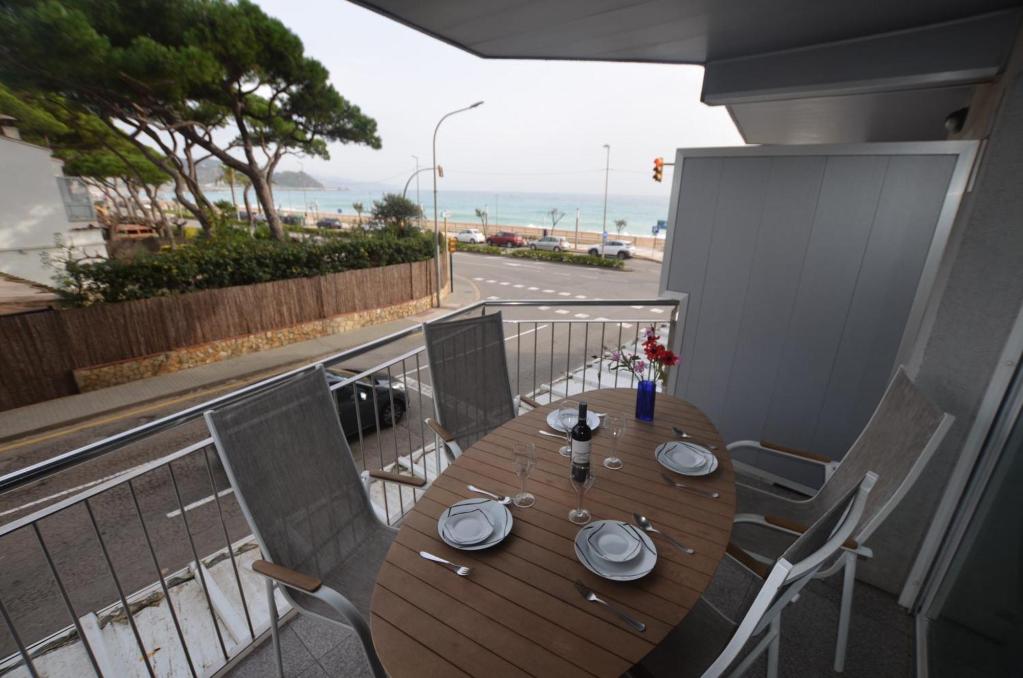 Apartamento Frente A La Playa Blanes Costa Brava Kültér fotó